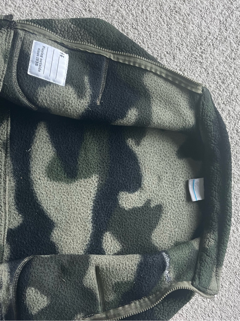 Columbia High Pile Full Zip Fleece 4T - Picture 4 of 4